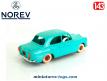La Peugeot 403 verte en voiture miniature par Norev au 1/43e