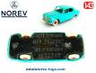 La Peugeot 403 verte en voiture miniature par Norev au 1/43e