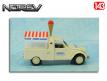 La 2cv Citroën AZU de 1964 pick-up glaces Miko en miniature par Norev au 1/43e