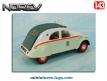 La Citroën 2cv AZL 1957 Taxi de Paris en miniature par Norev au 1/43e