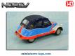 La Citroën 2cv Basket de 1977 en miniature par Norev au 1/43e