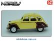 La Citroën 2cv Dolly de 1985 en voiture miniature par Norev au 1/43e