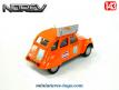 La Citroën 2cv 6 Raid-Afrique de 1973 en miniature par Norev au 1/43e
