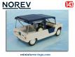 La Citroën Méhari Azur de 1983 en miniature par Norev au 1/43e