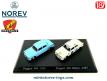 Les Peugeot 404 1961 et Rallye en miniatures par Norev au HO H0 1/87e 