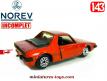 Le coupé Fiat X1/9 rouge miniature par Norev Jet-Car au 1/43e incomplet