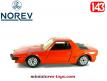 Le coupé Fiat X1/9 rouge miniature par Norev Jet-Car au 1/43e incomplet