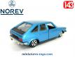 La Renault 30 TS bleue en miniature de Norev Jet-car au 1/43e