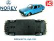 La Renault 30 TS bleue en miniature de Norev Jet-car au 1/43e