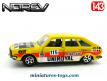 La Renault 20 TL jaune Africatours en miniature de Norev Jet-car au 1/43e