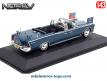 La Lincoln Continental du Président J F Kennedy en miniature par Norev au 1/43e