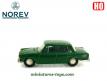 La Simca 1500 verte en Micro-miniatures par Norev au H0 HO 1/86e
