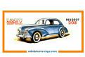 La Peugeot 203 orange en miniature de Norev au 1/43e