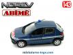 La Peugeot 206 Gendarmerie en voiture miniature Norev au 1/43e déformée