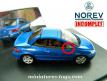 La Peugeot 307 CC de 2004 miniature par Norev au 1/43e incomplète