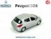 La Peugeot 308 grise miniature par Norev Jet Car au 1/43e