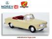 Le cabriolet Peugeot 403 de 1960 en miniature par Norev au 1/43e 
