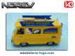 Le Peugeot J7 balai Paris Rhône du Tour de France miniature par Norev au 1/43e