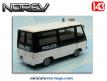 Le fourgon Peugeot J7 Police en miniature par Norev au 1/43e