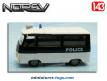 Le fourgon Peugeot J7 Police en miniature par Norev au 1/43e