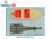 La remorque porte bateau Rocca en miniature de Norev au 1/43e incomplète