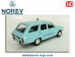 La Renault 12 Break Gendarmerie en miniature par Norev au 1/43e incomplète