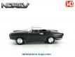 Le cabriolet Renault Caravelle gris en miniature par Norev au 1/43e