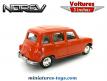 La Renault 4L orange en miniature par Norev retro 3-inches au 1/54e