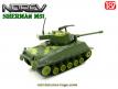 Le char américain Sherman M51 en miniature par Norev au 1/87e