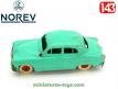 La Simca 9 Aronde Élysée de 1956 en miniature par Norev au 1/43e