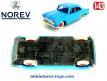 La Simca Vedette Ariane 4 bleue en voiture miniature par Norev au 1/43e