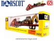 Le Kenworth semi remorque et le Caterpillar 420D miniature de Norscot au 1/50e