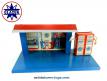 La station service garage Azur miniature du type jouet en tôle 1960