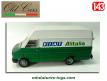 Le fourgon Fiat Iveco Daily van Alitalia en miniature par Old Cars au 1/43e