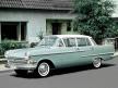 La berline Opel Kapitan grise en miniature par Norev au 1/43e