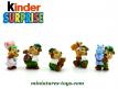 Les Ours Bavarois à la foire en figurines plastique par Ferrero Kinder Surprise