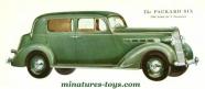 La Packard Sedan Eight 1937 en miniature Solido Âge d'or au 1/43e
