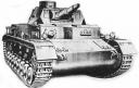 Le char Panzer IV F1 gris canon court en miniature de Verem au 1/50e