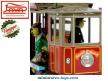 Le tramway de San Francisco en miniature jouet de style ancien par Paya