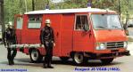 Le VSAB Peugeot J9 pompiers en miniature Solido sous blister au 1/50e