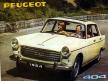La Peugeot 404 berline bleue miniature de Micro Norev au H0 HO 1/86e