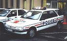 Le break Peugeot 405 Police en miniature de Norev au 1/43e