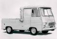 Le Peugeot J7 modifié en plateau miniature de Norev Jet car au 1/43e