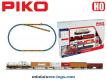 Le coffret diesel marchandises courant continu analogique par Piko au HO H0 