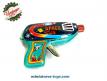 Un joli pistolet jouet Space Fun de l'espace en métal de style vintage