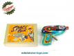 Un joli pistolet jouet Space Fun de l'espace en métal de style vintage