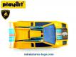 La Lamborghini Countach miniature de Playart pour circuit routiers au 1/43e