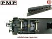 La voiture voyageurs PLM 1er classe en miniature par PMP au HO H0