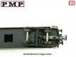 La voiture voyageurs PLM 2e classe en miniature par PMP au HO H0