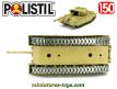 Le char Centurion Mk5 en miniature de Polistil au 1/50e incomplet